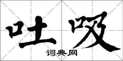 翁闿运吐吸楷书怎么写