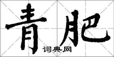 翁闿运青肥楷书怎么写