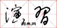 王冬龄演习草书怎么写