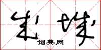 王冬龄成城草书怎么写