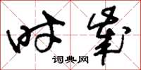 刘少英时岁草书怎么写