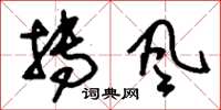 刘少英抟风草书怎么写