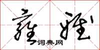 王冬龄雍雅草书怎么写