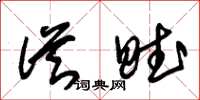 朱锡荣从赋草书怎么写