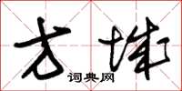 朱锡荣方城草书怎么写