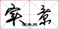 朱锡荣实景草书怎么写