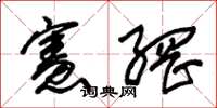 朱锡荣宪网草书怎么写