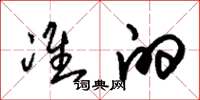 朱锡荣准的草书怎么写