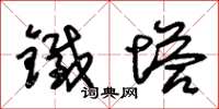 朱锡荣铁塔草书怎么写