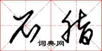 朱锡荣石脂草书怎么写