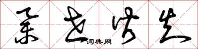曾庆福举世皆知草书怎么写