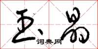 曾庆福玉晶草书怎么写