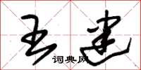 朱锡荣王建草书怎么写
