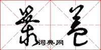 曾庆福暴益草书怎么写