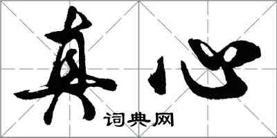 胡问遂真心行书怎么写