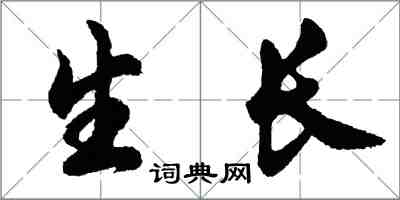 胡问遂生长行书怎么写
