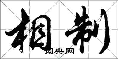 胡问遂相制行书怎么写