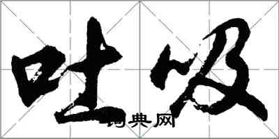 胡问遂吐吸行书怎么写