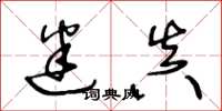 王冬龄迷真草书怎么写