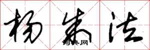 朱锡荣杨朱泣草书怎么写