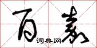 曾庆福百嘉草书怎么写
